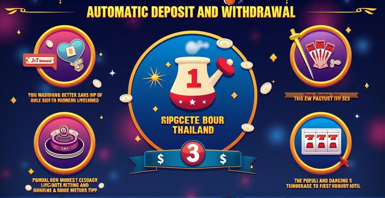 เว็บพนันฝากถอนอัตโนมัติ